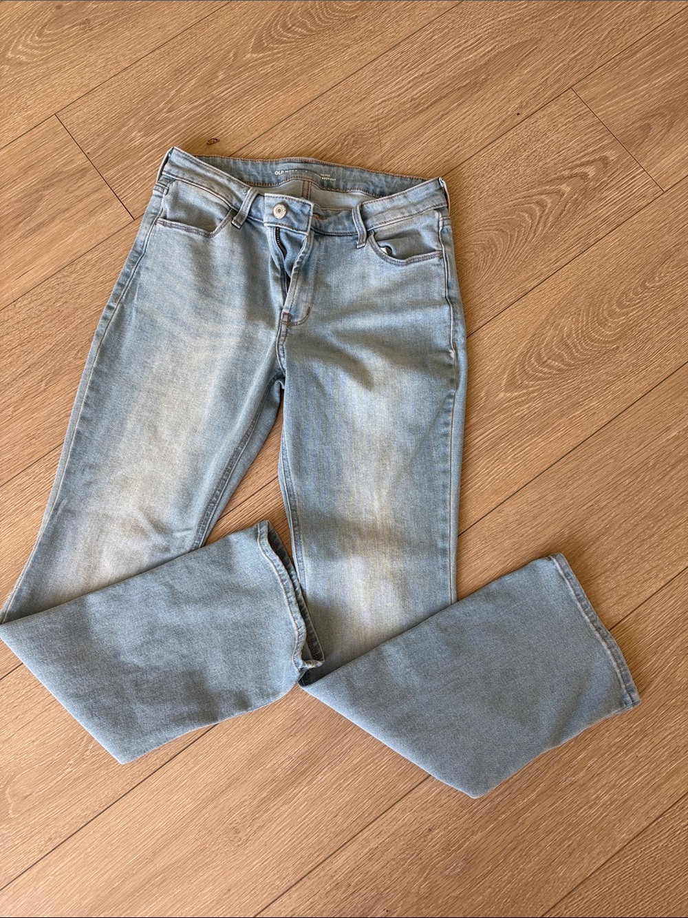 Old Navy Light Blue Boot-Cut Women's Jeans